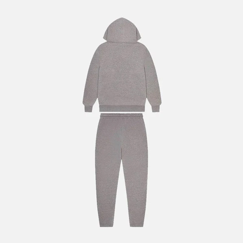 Trapstar Shooters Hooded Tracksuit - Grey / Pink