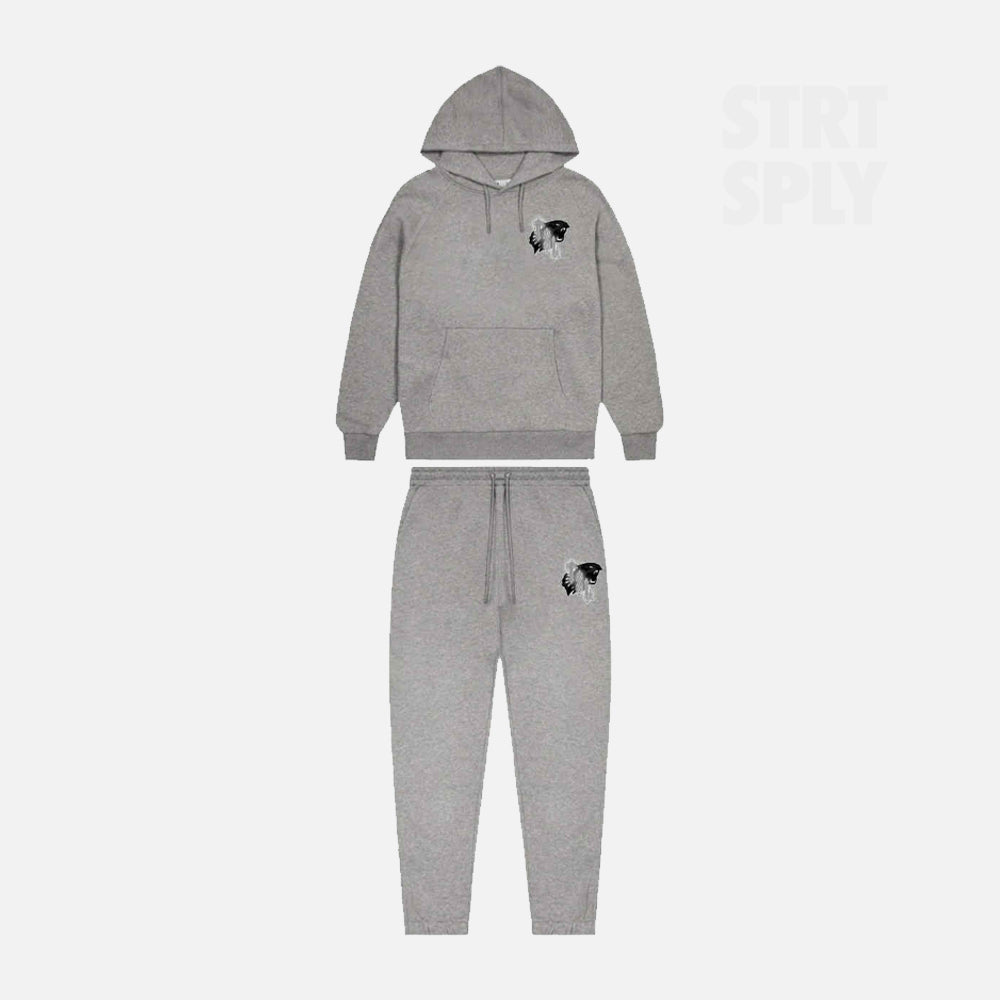 Trapstar TSL Shooters Hooded Tracksuit - Grey / Reflective