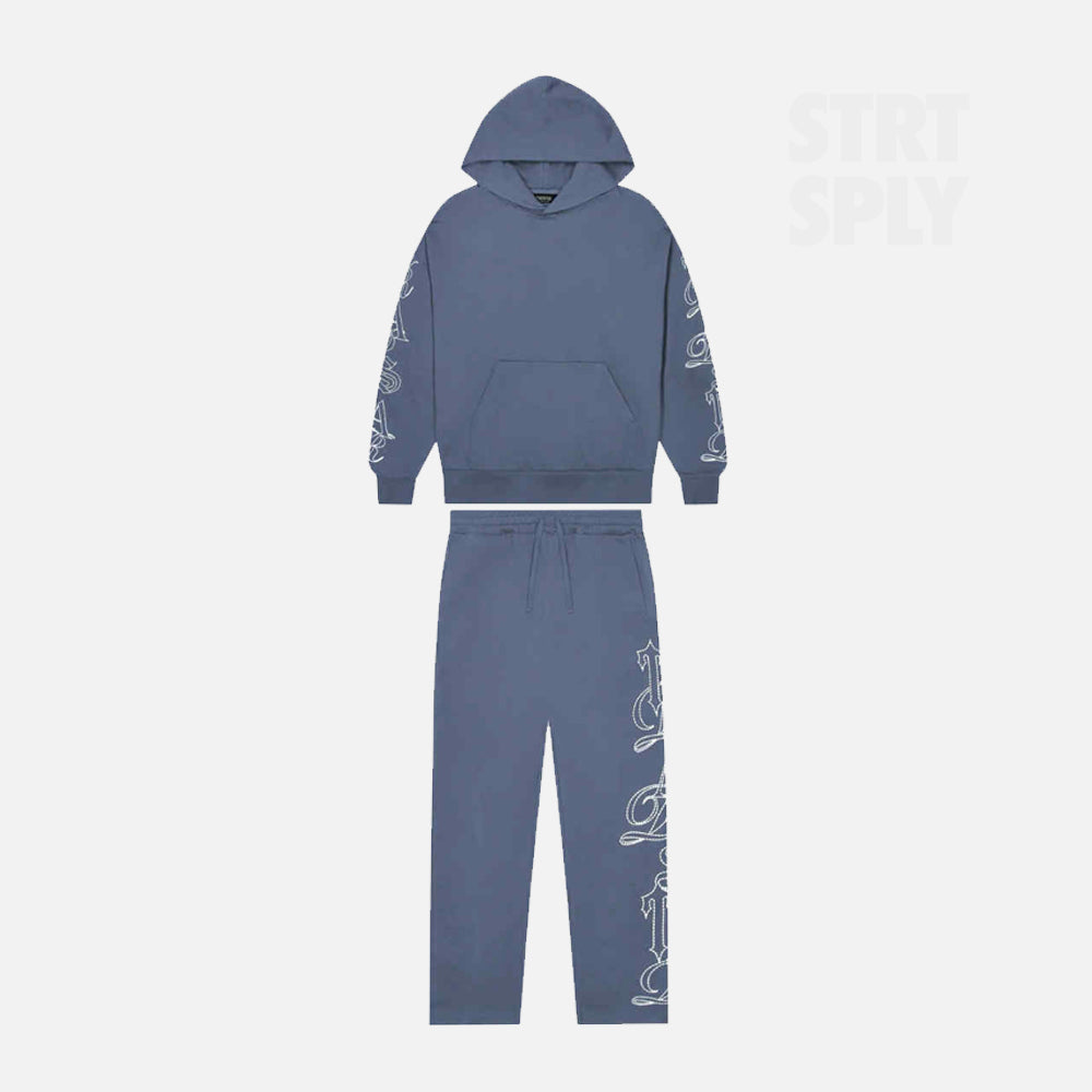 Trapstar Script Tracksuit - Blue