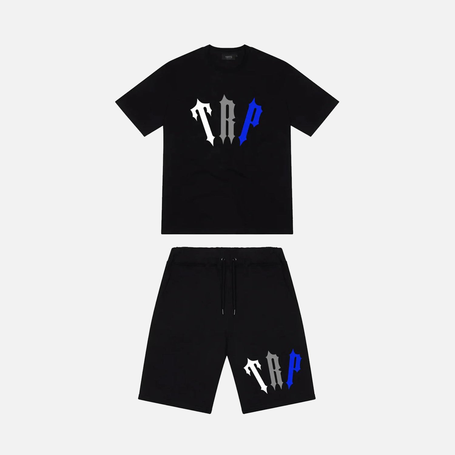 Trapstar TRP Short Set - Black / Blue