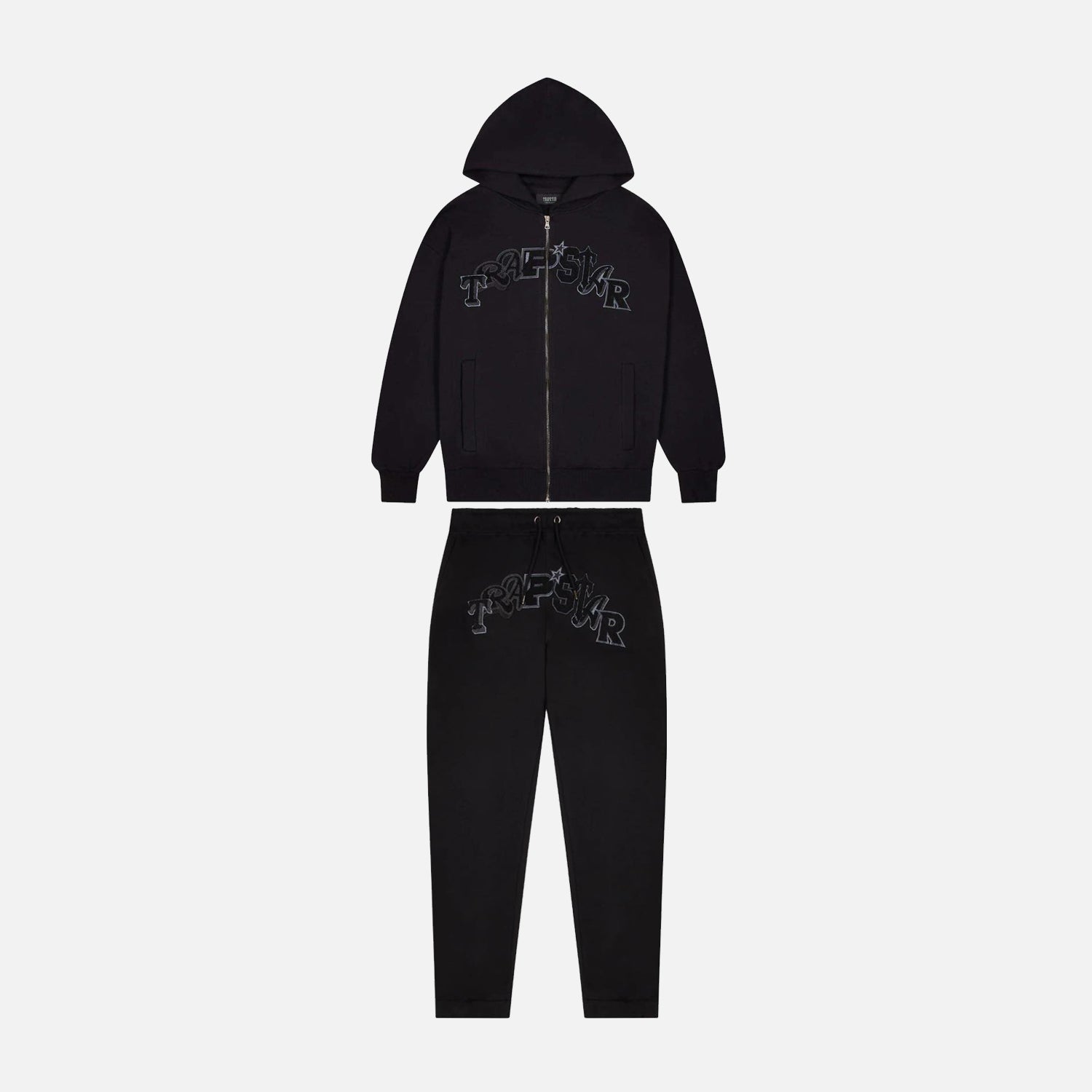 Trapstar Wildcard Hooded Tracksuit - Black Edition