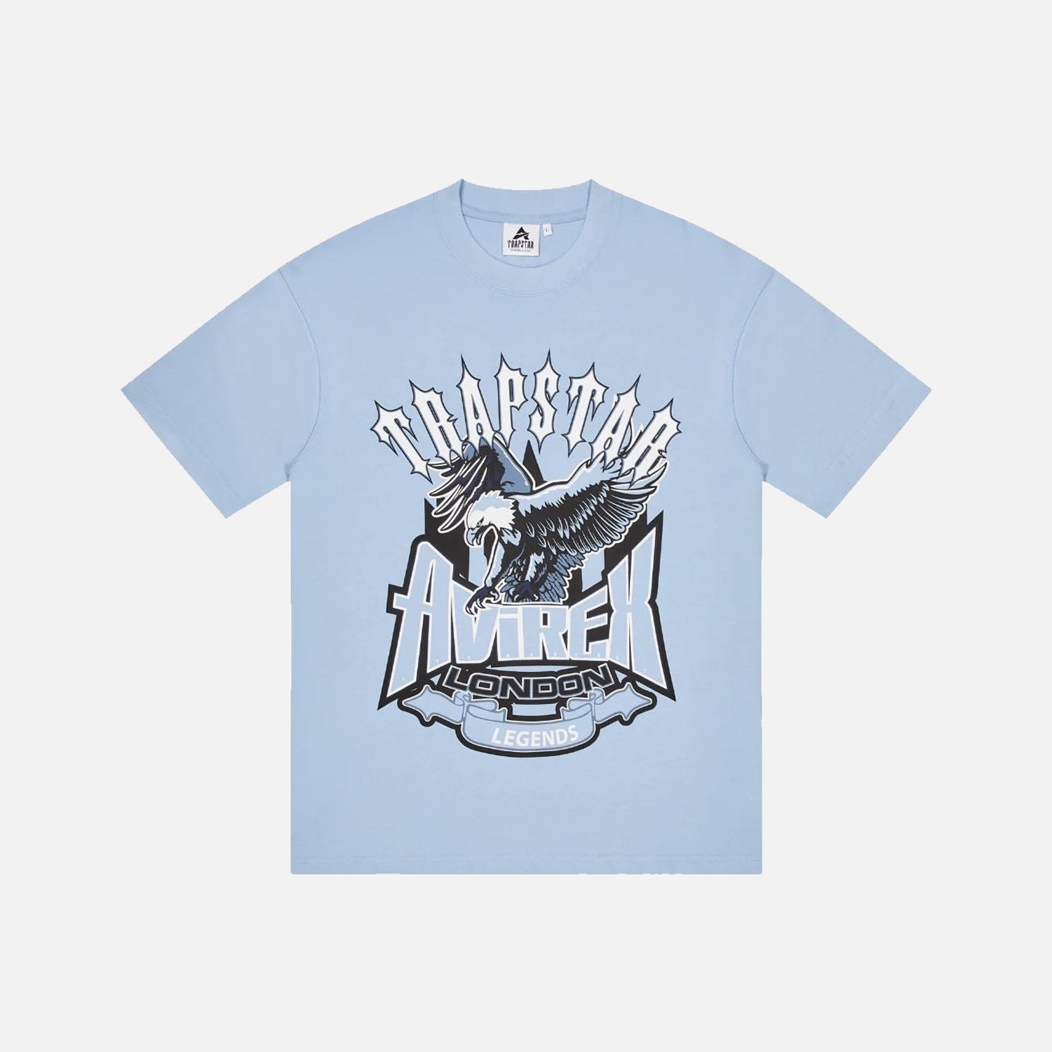 Trapstar x Avirex Flying Bird T-Shit - Light Blue