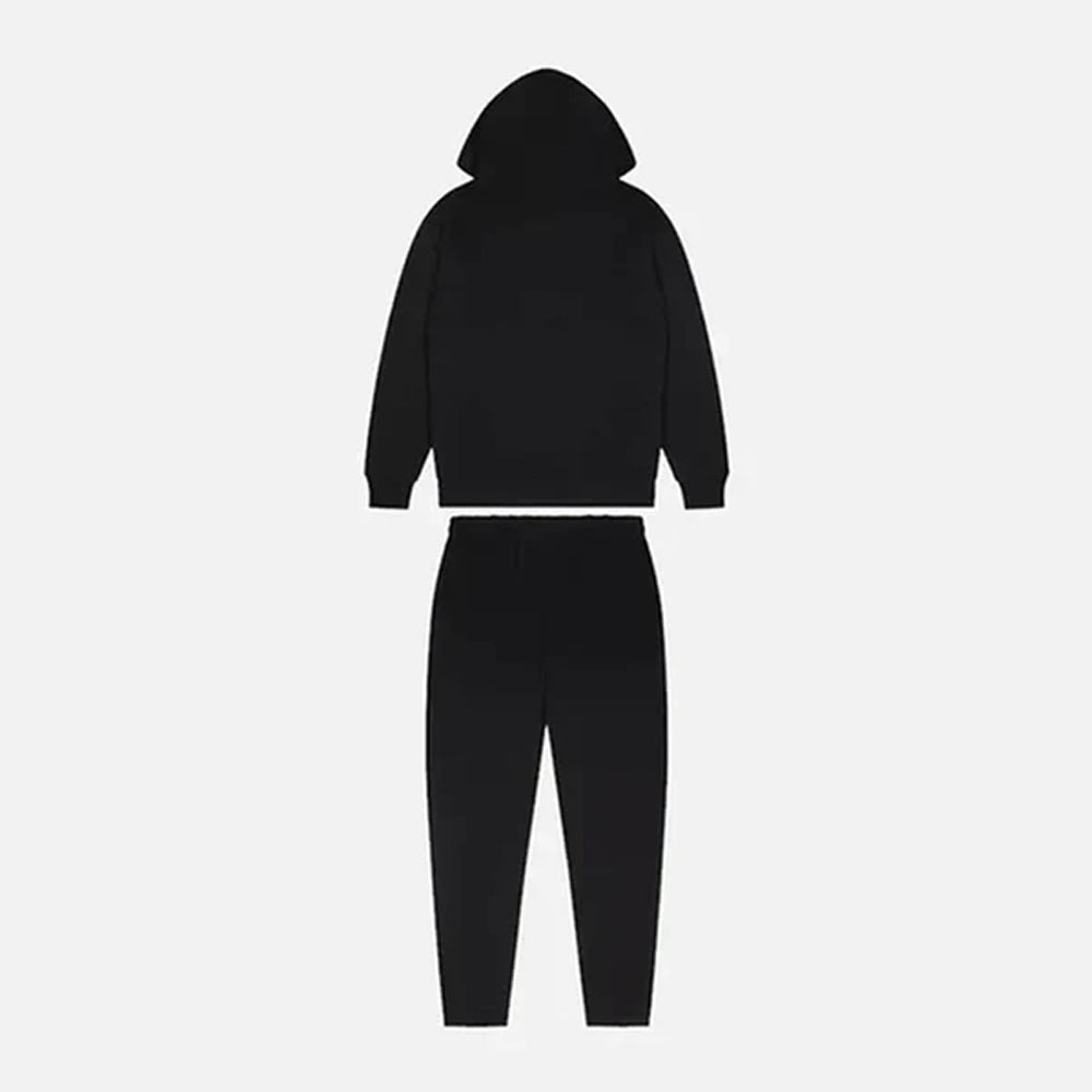 Trapstar x Ed Hardy Chenille Decoded Hooded Tracksuit - Black / Red