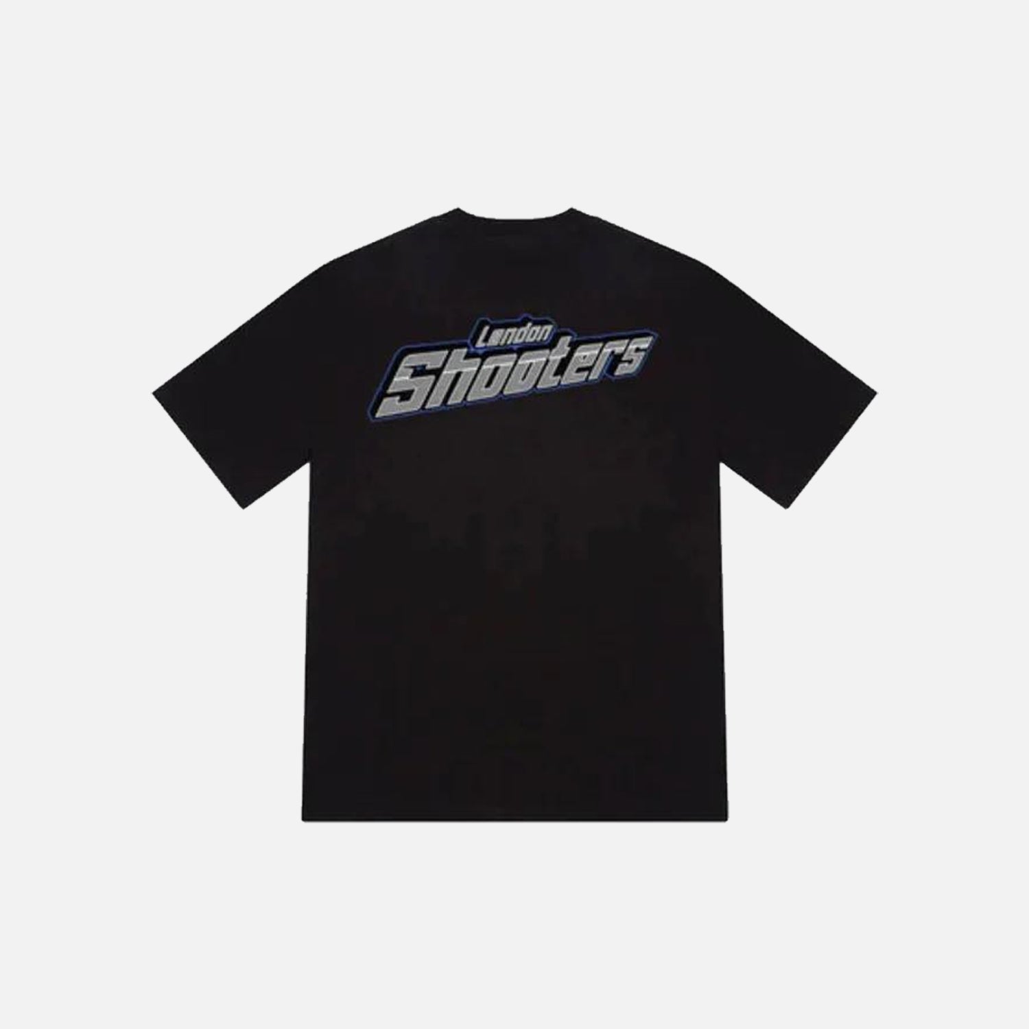 Trapstar Shooters T-Shirt & Short Set - Black / Blue
