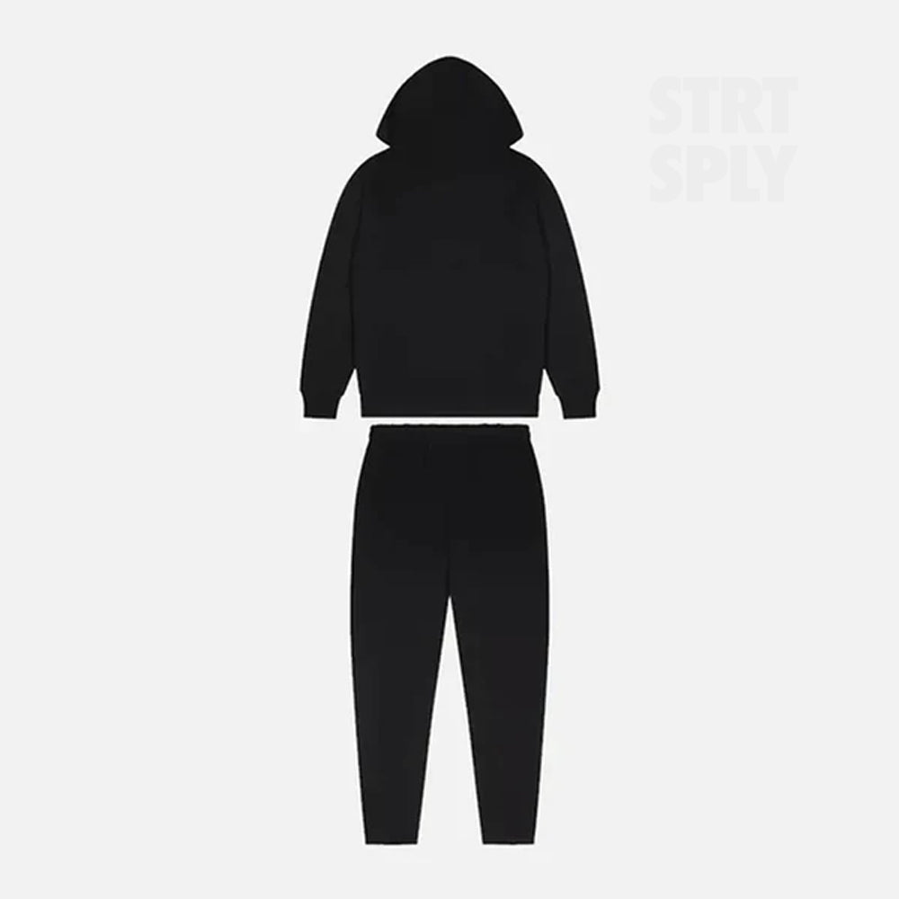 Trapstar TS Print Hooded Tracksuit - Black