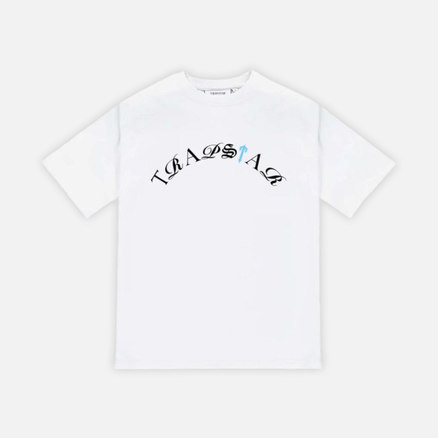 Trapstar Script Arch T-Shirt - White / Teal