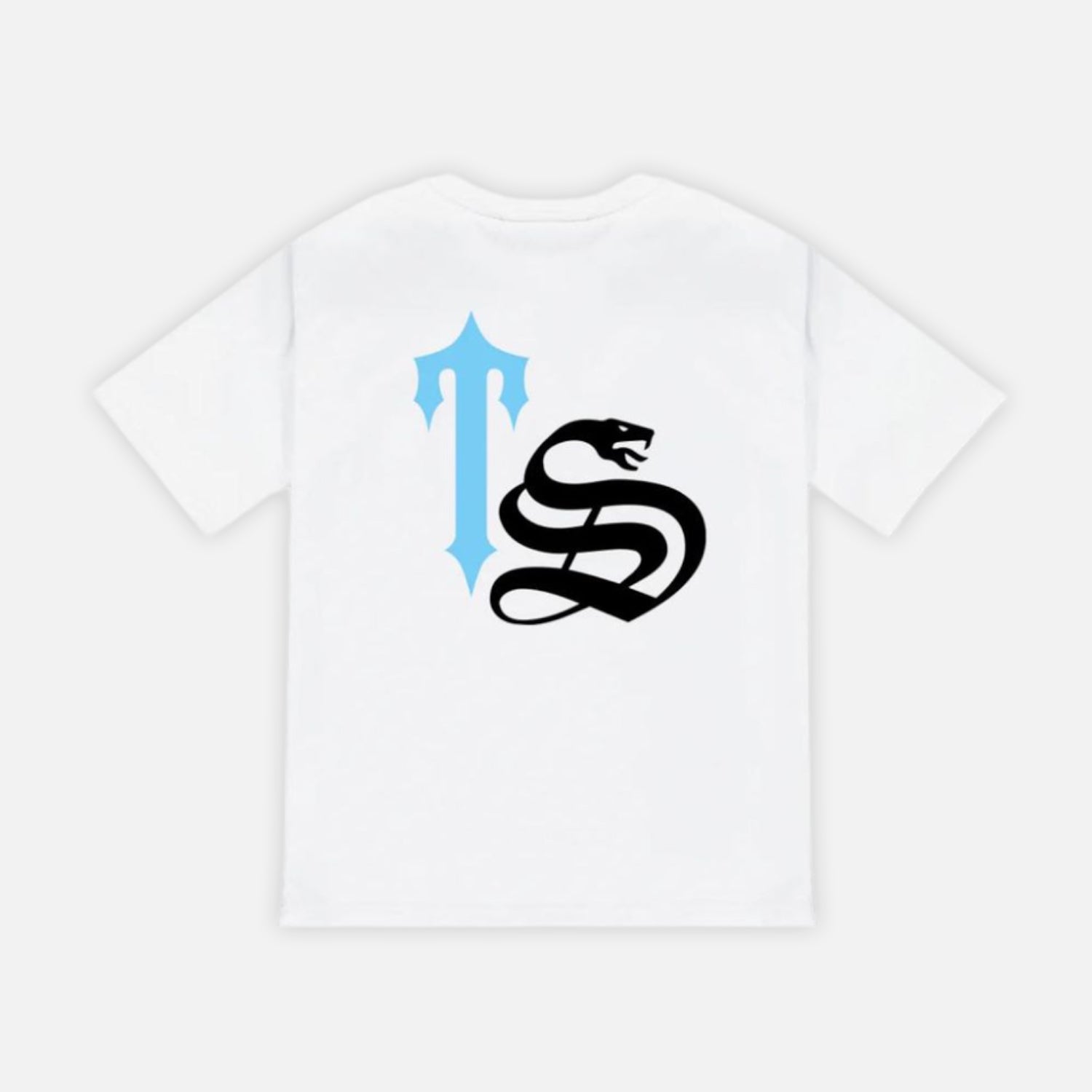Trapstar Script Arch T-Shirt - White / Teal