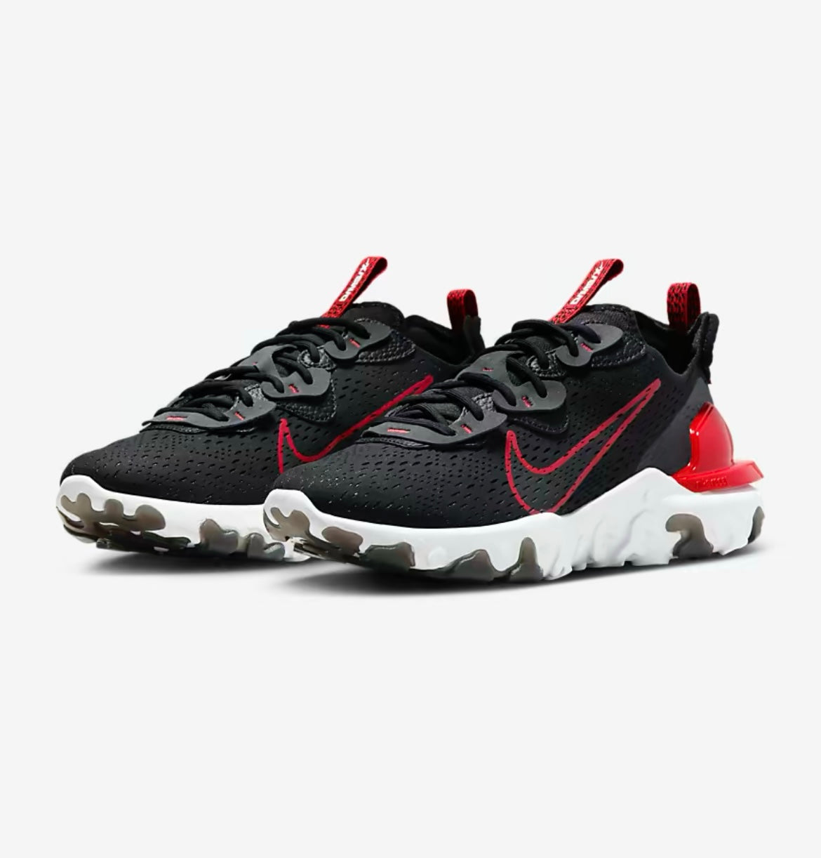 Nike React Vision - Black / University Red / White