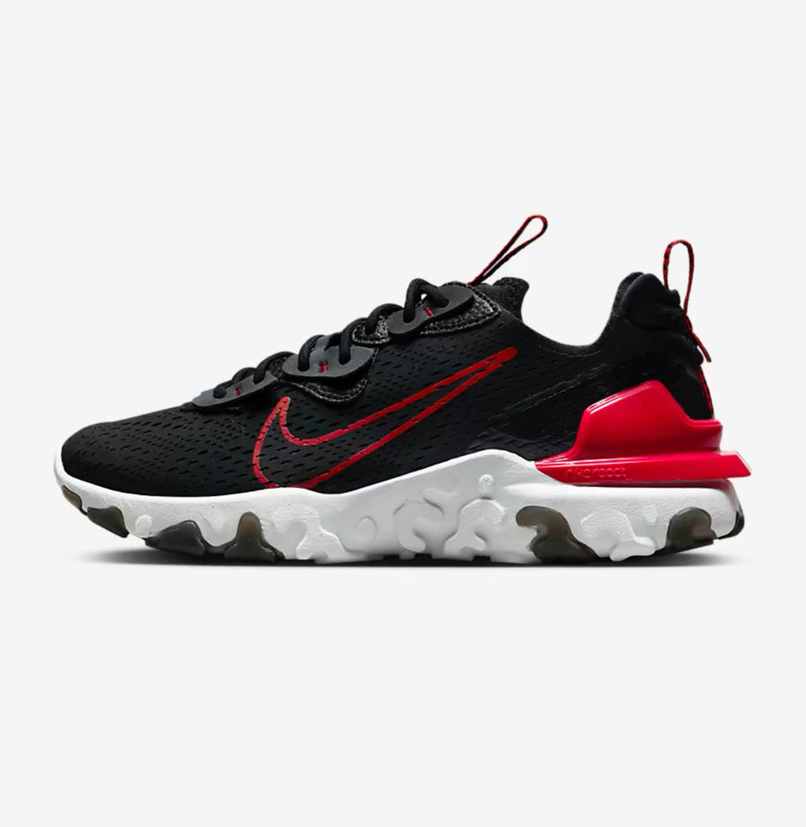 Nike React Vision - Black / University Red / White