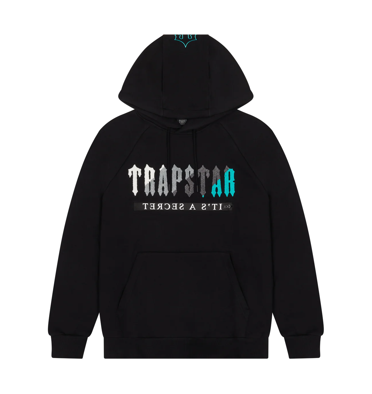 Trapstar Chenille Decoded 2.0 Hooded Tracksuit - Black / Teal