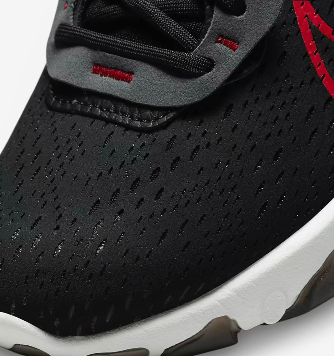 Nike React Vision - Black / University Red / White