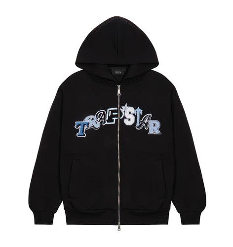 Trapstar Wildcard Hooded Tracksuit - Black / Blue