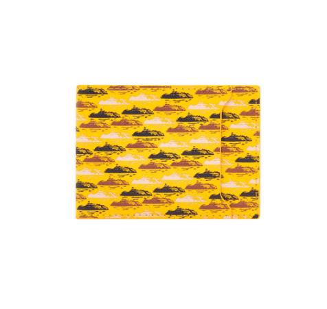 Corteiz RTW Leather Card Holder - Yellow
