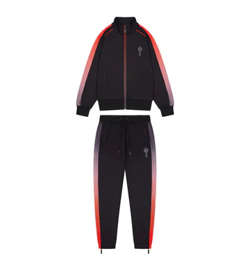 Trapstar Gradient T Tracksuit - Black / Red