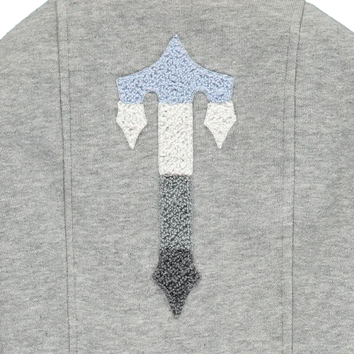 Trapstar Chenille Decoded 2.0 Hooded Tracksuit - Grey / Ice Blue