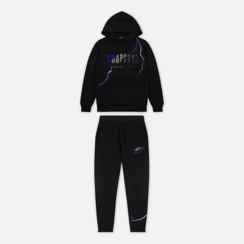 Trapstar Chenille Decoded Hooded Tracksuit - Lightning Edition