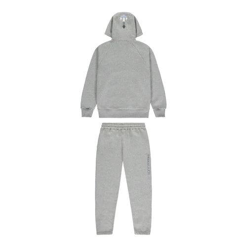 Trapstar Chenille Decoded 2.0 Hooded Tracksuit - Grey / Ice Blue