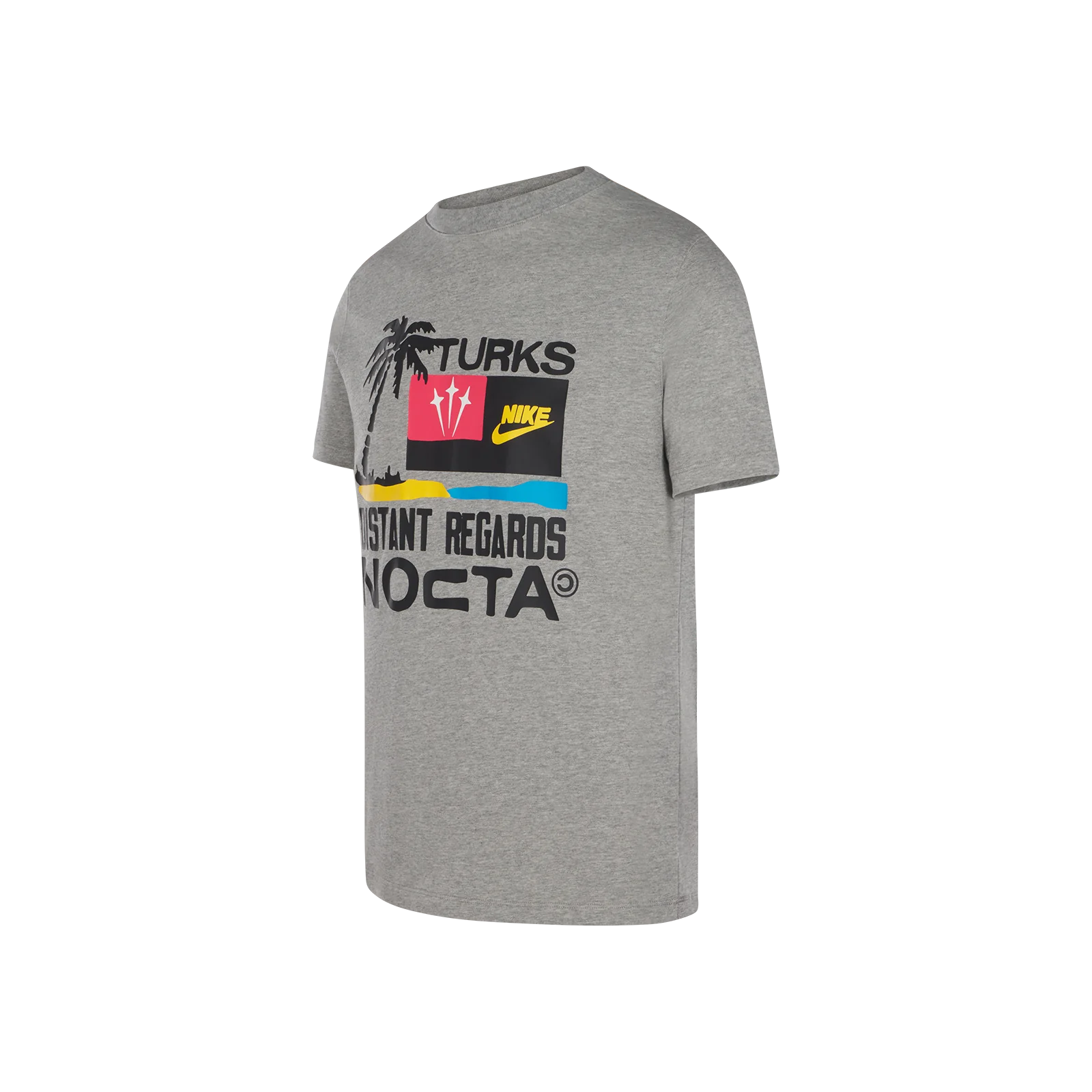 Nocta Turks & Caicos Souvenir T-Shirt - Grey