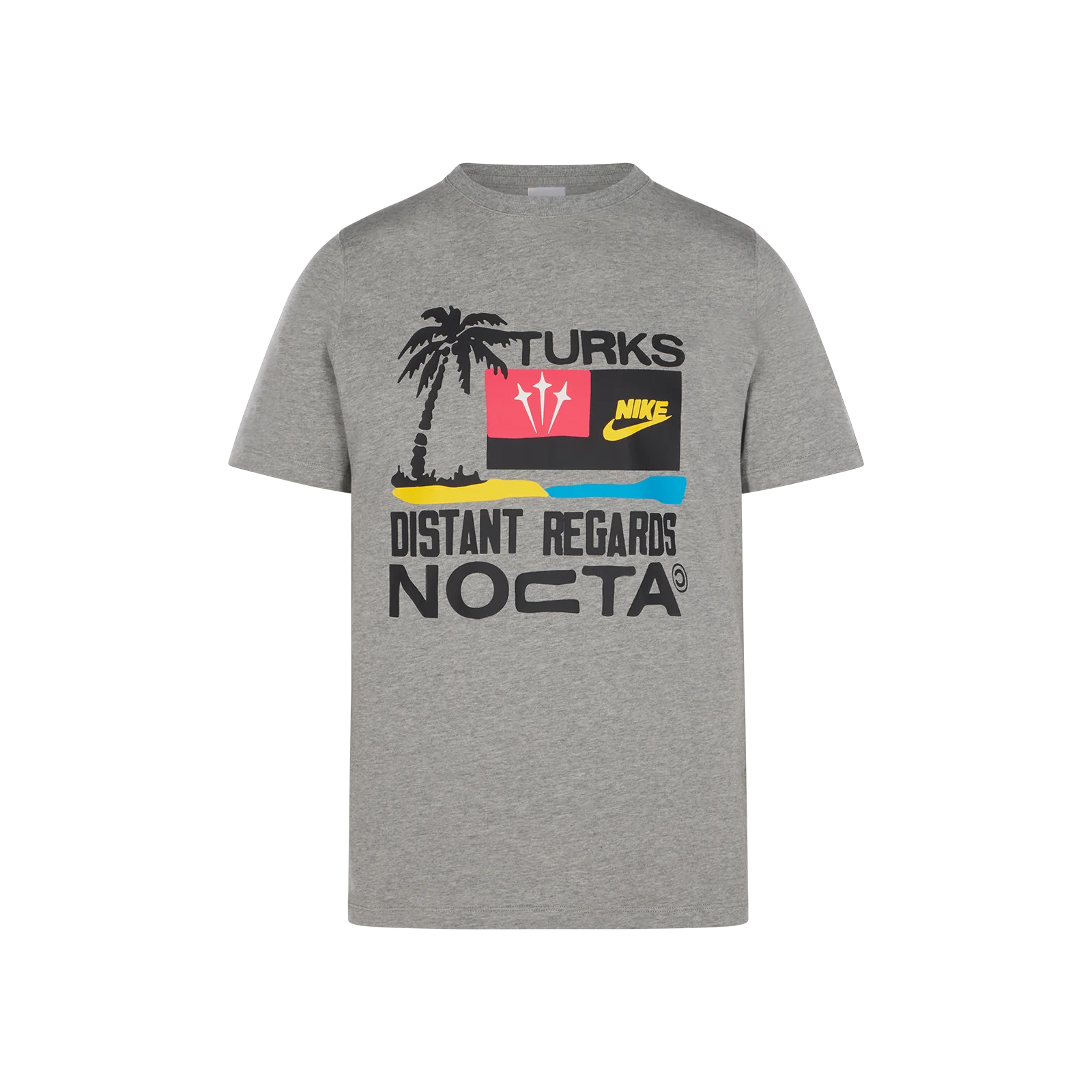 Nocta Turks & Caicos Souvenir T-Shirt - Grey